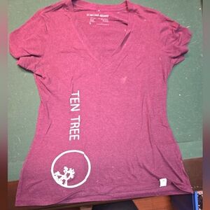 Purple and blue ten tree shirt